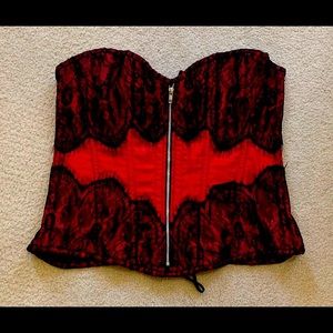 Gorgeous bat corset